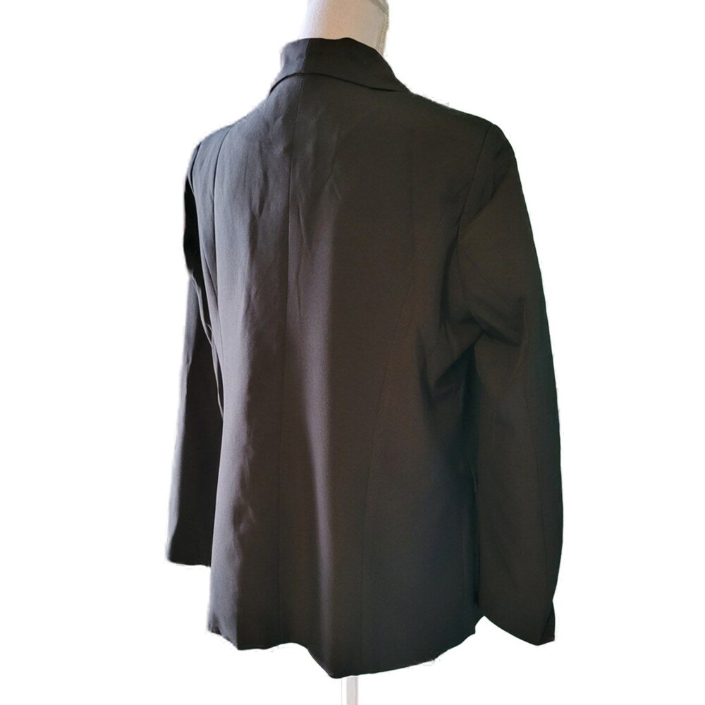 Asvivid Retro Notch Lapel One Button Casual Open Front Work Blazer Sz M - Picture 4 of 8